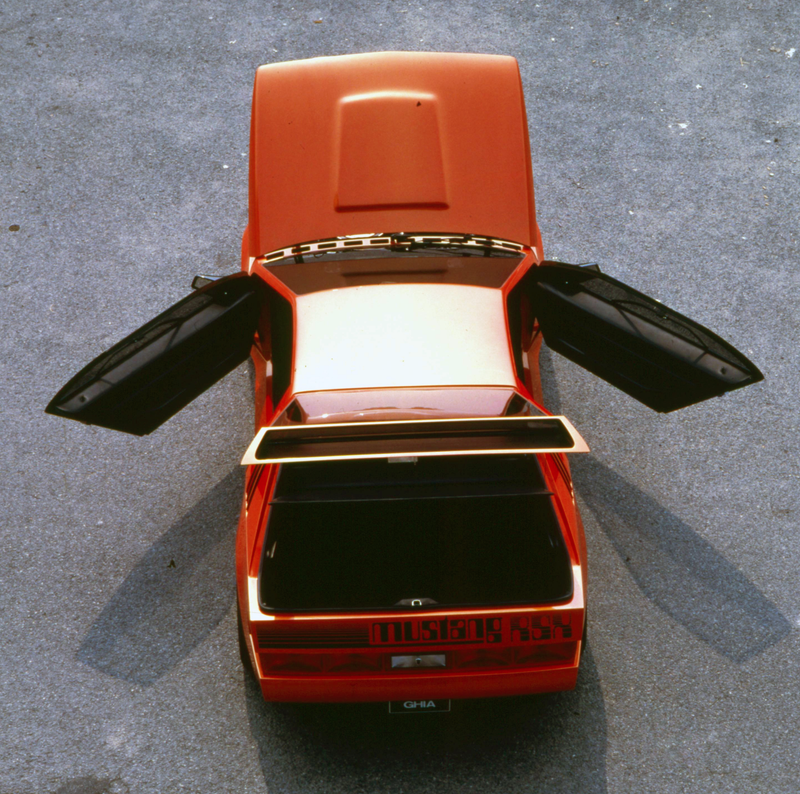 Illustration for article titled The 1979 RSX Rally Concept Is The Coolest Mustang Never Built
